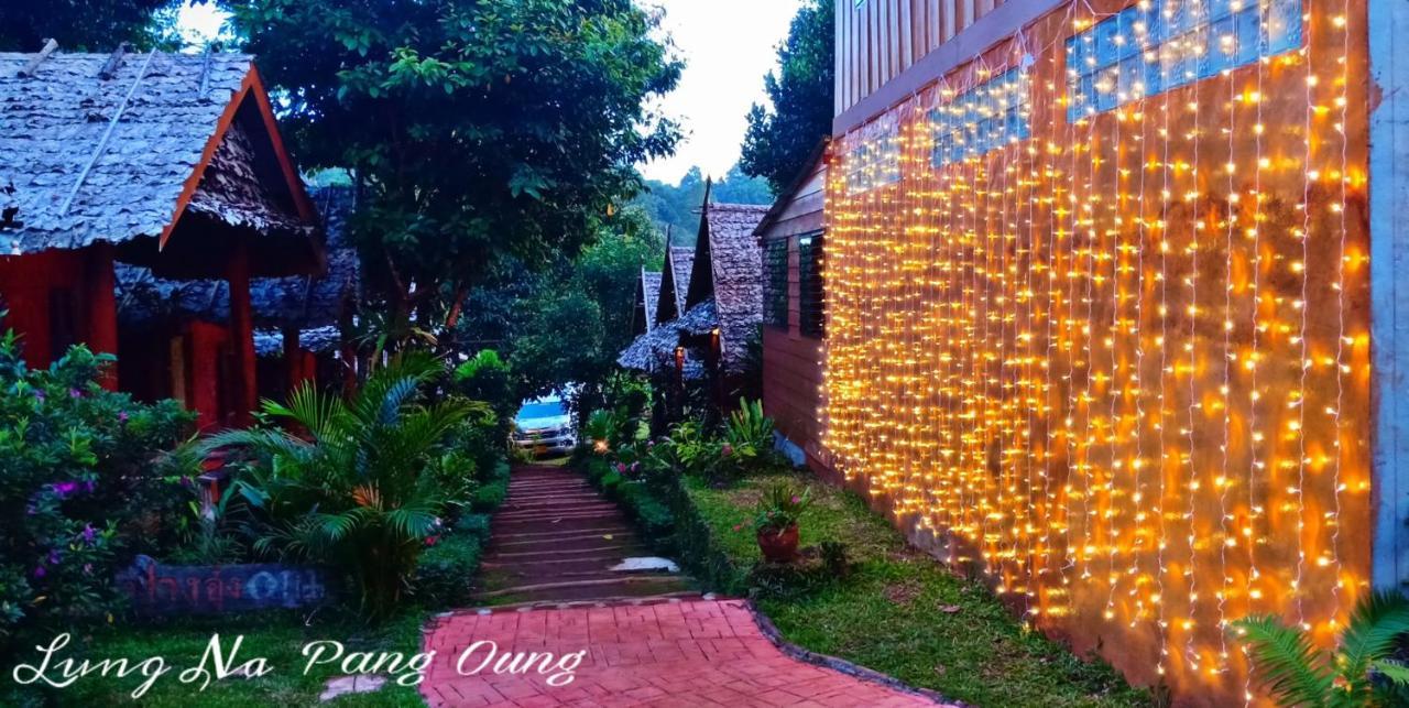 ลุงนะ โฮมสเตย์ ปางอุ๋ง แม่ฮ่องสอน Ban Huai Makhuea Som Екстер'єр фото